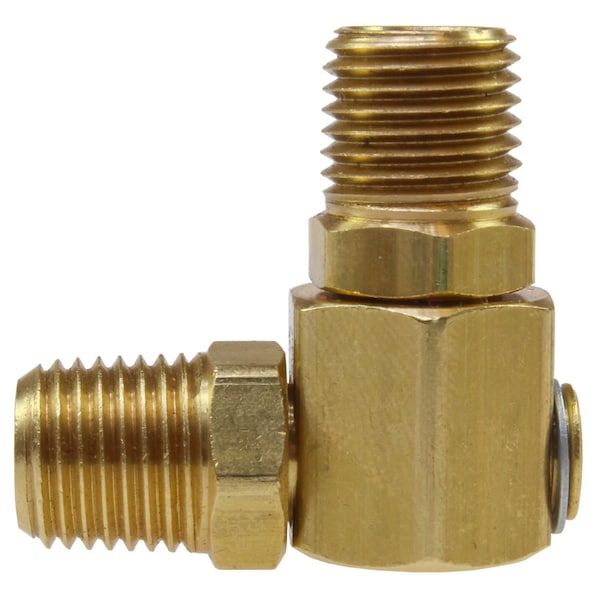 Elbow Swivel 1/4" MPT x 1/4" MPT